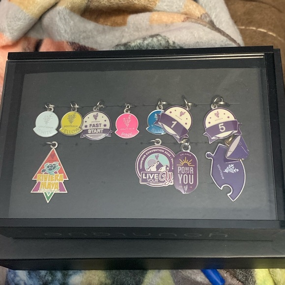 Younique magnetic box with display case and 12 charms - Picture 3 of 4